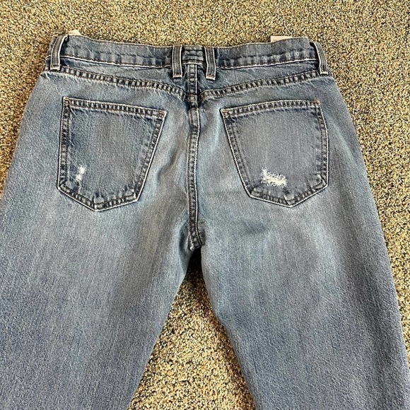 Current/Elliott The Fling Boyfriend Jeans Women's 26 Mid Rise Distressed Slouchy - Picture 5 of 8